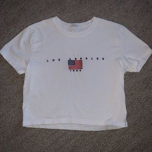 Cropped Brandy Melville t shirt